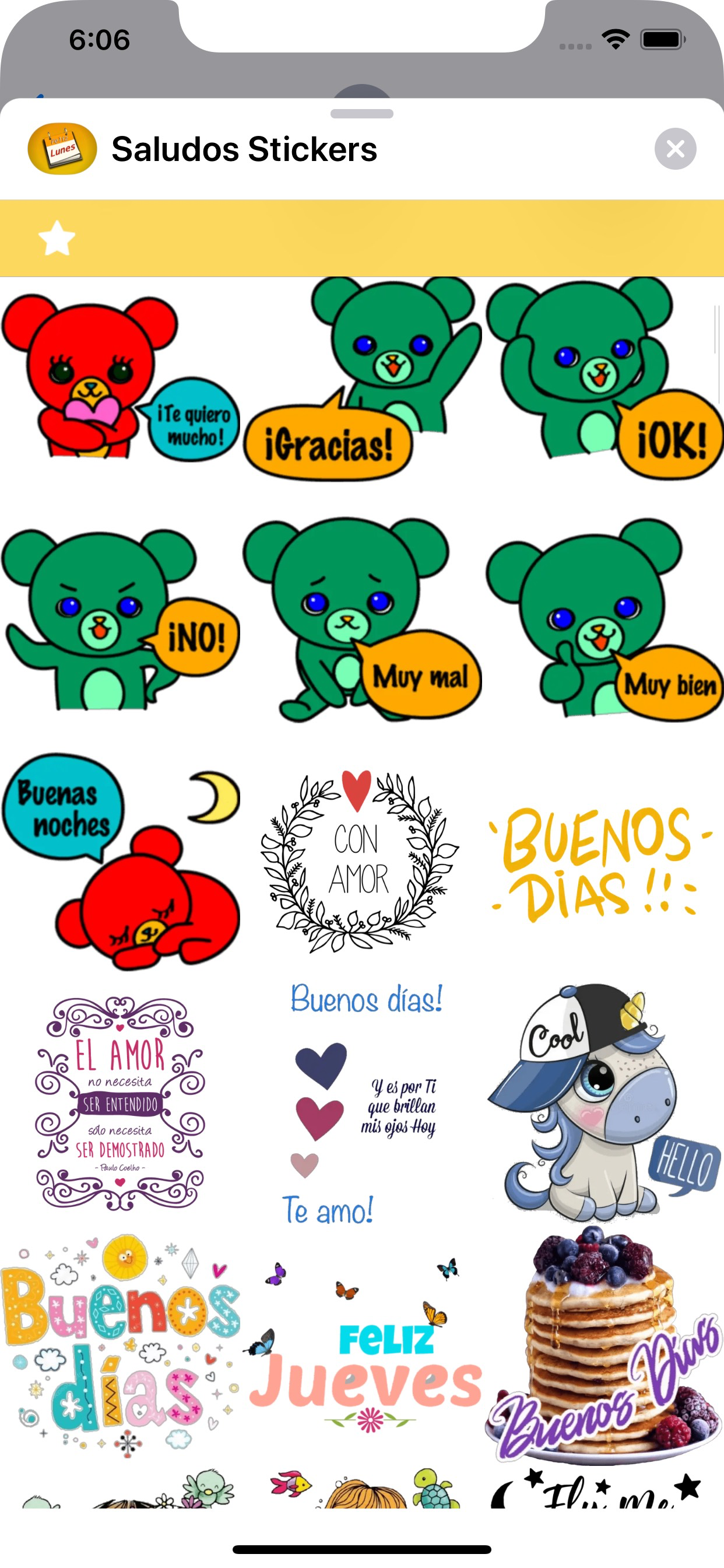 Saludos Stickers