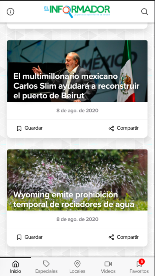 #2. El Informador App (iOS) 由: El Informador