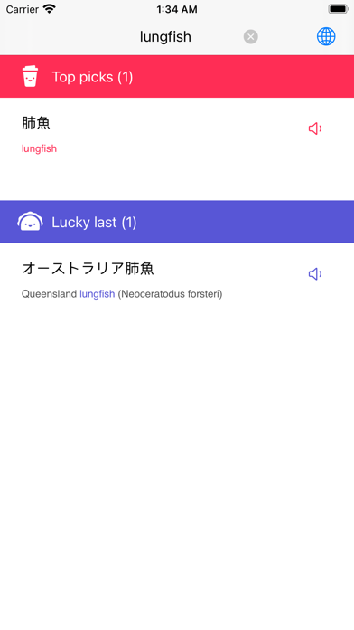 Japanese Technical Dictionary Screenshot