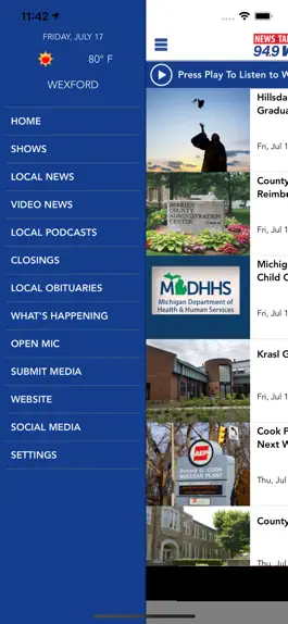 Game screenshot News/Talk/Sports 94.9 WSJM apk