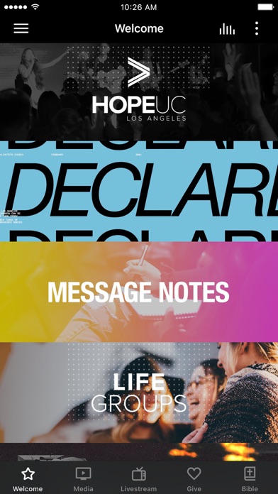 HopeUC Los Angeles Screenshot