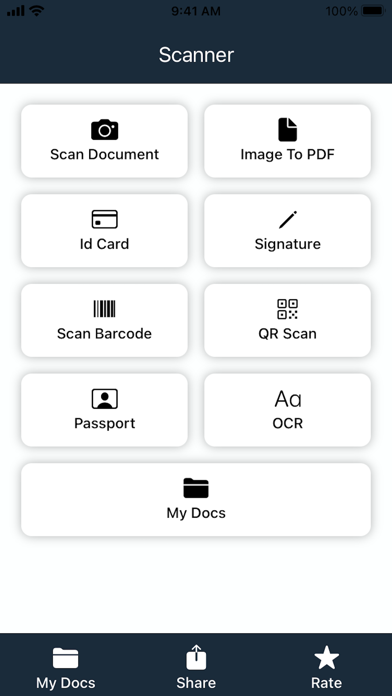 Scanner-Docs, Pdf Maker & More Screenshot