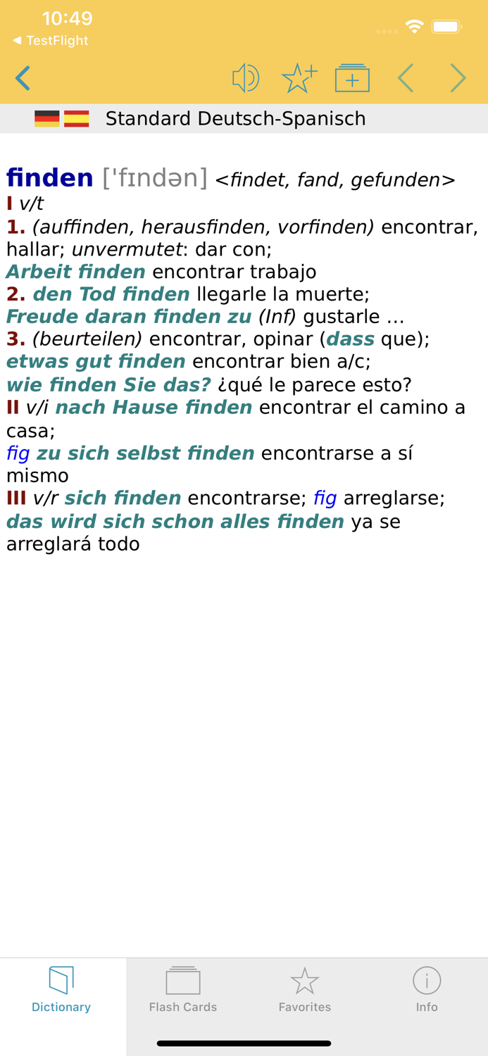 Big German Spanish Dictionary