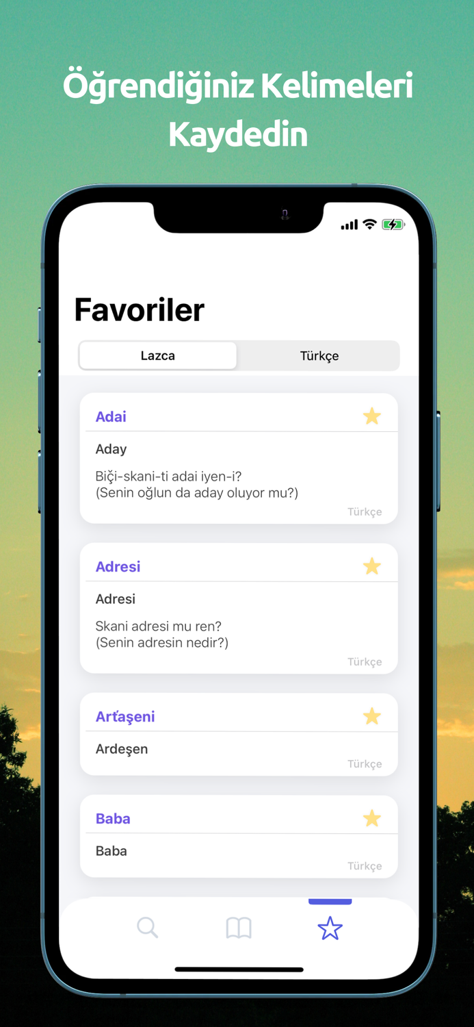 Lazca Türkçe Sözlük