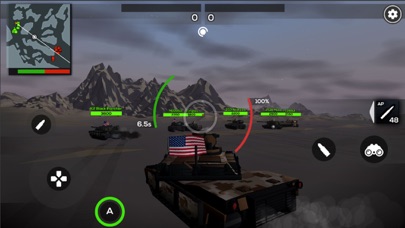 Screenshot #1 pour Batailles de à sable poly tank