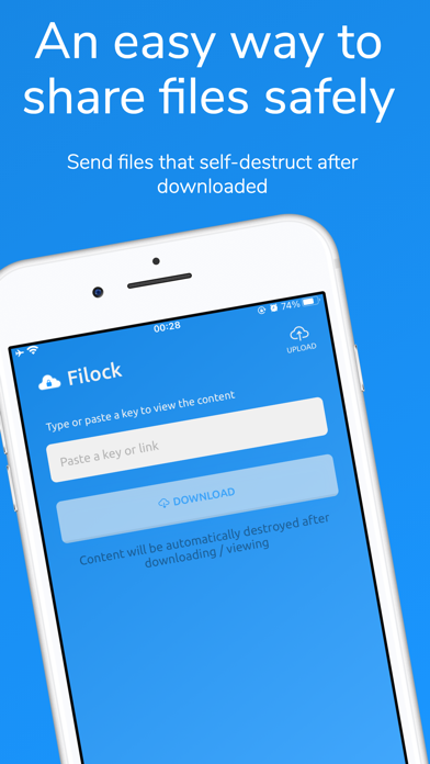 Filock: Share files safelyのおすすめ画像1