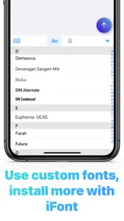 notepad by ifont iphone screenshot 4