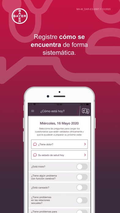 ProstatAPP Screenshot