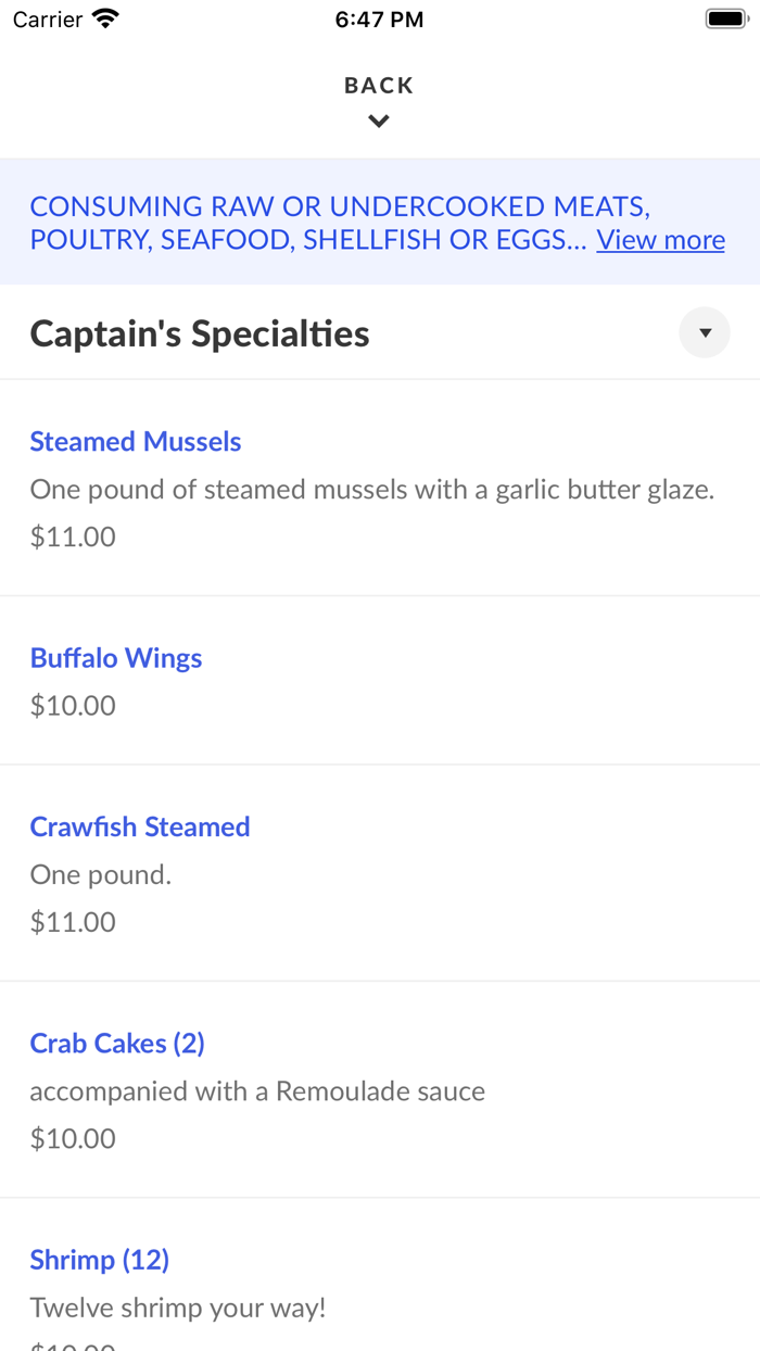 Shells Seafood Restaurant