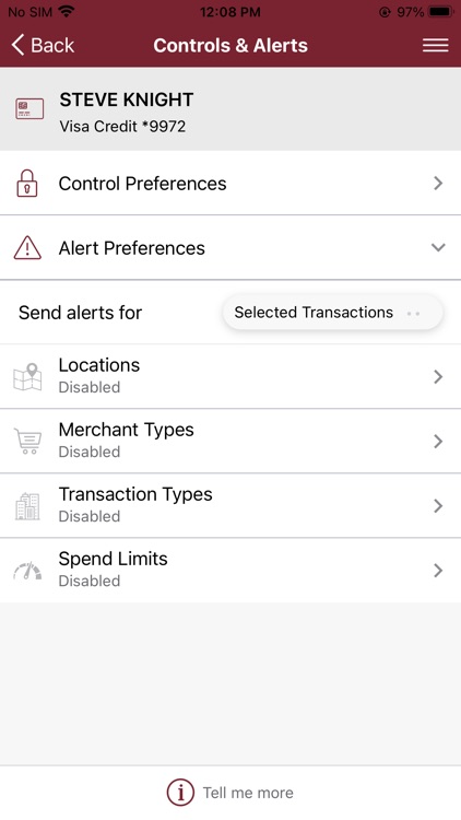 Citizens Alliance Bank Card screenshot-3