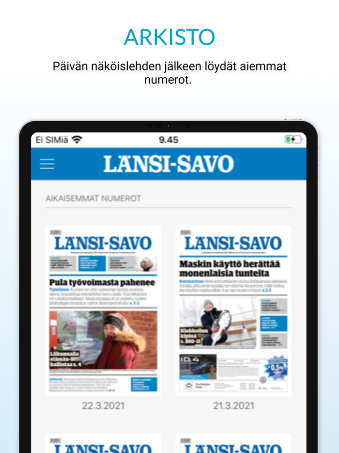 Länsi-Savo päivän lehti