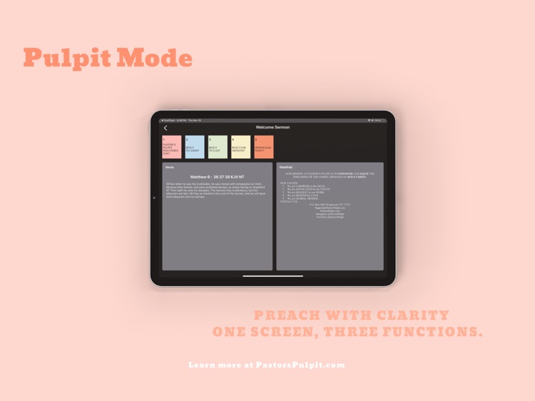 Pastor's Pulpit: Sermon Design screenshot-5