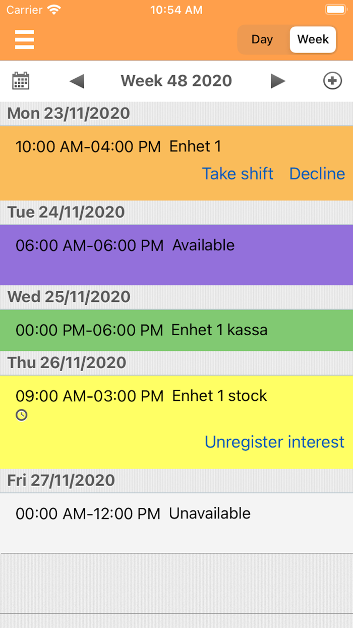 Fastpool for employees