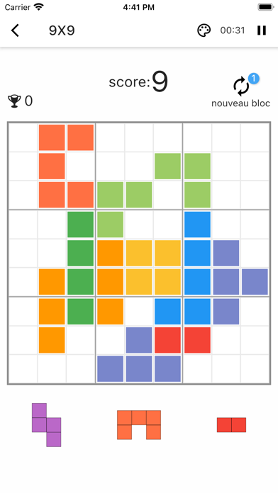 Screenshot #2 pour Blockdoku - Sudoku + Block