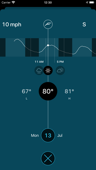 Waterscope Weather Screenshot