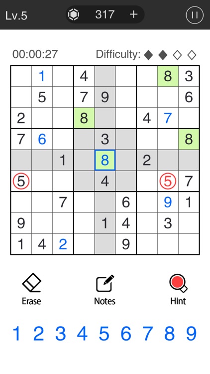 Sudoku-Ofter Play screenshot-3
