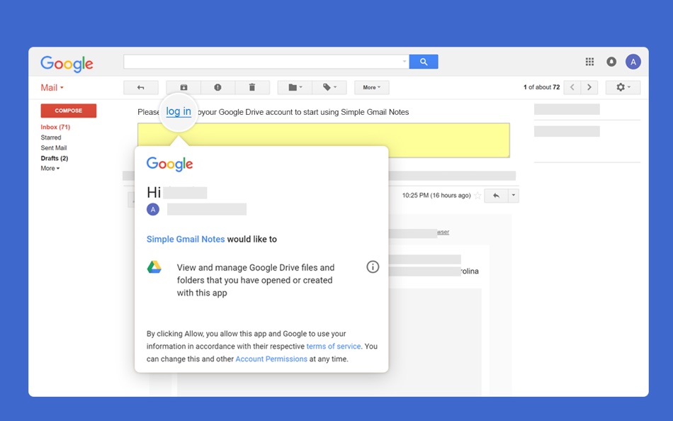 #2. Simple Notes for Gmail (macOS) 由: Bart Solutions