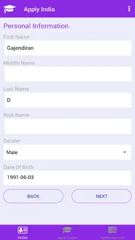 Game screenshot Apply India hack