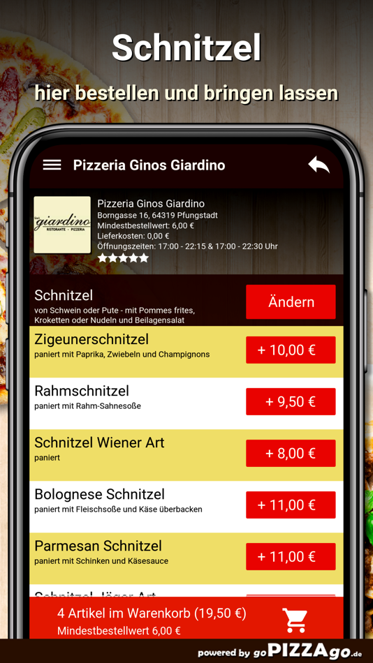 Ginos Giardino Pfungstadt - 1.0.10 - (iOS)