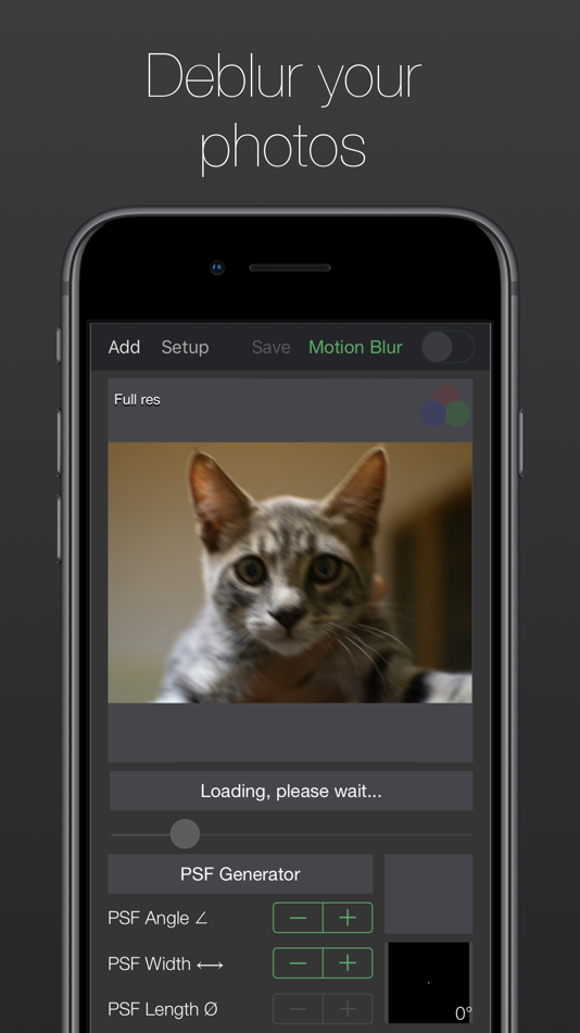 #2. Image Deblur - Blurred & Shaky (iOS) 由: GENOVA Softworks