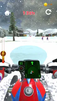 snow racer! iphone screenshot 1