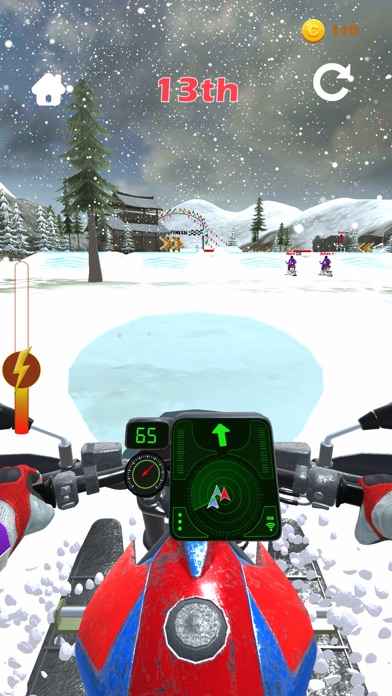 Screenshot #1 pour Snow Racer!