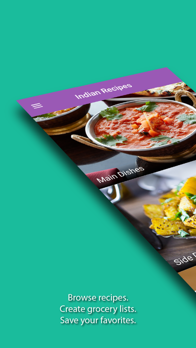 Indian Recipes & Ingredients Screenshot