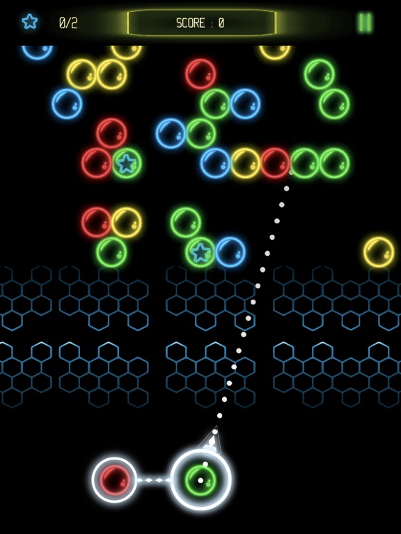 Screenshot #6 pour Bubble Shooter Glow