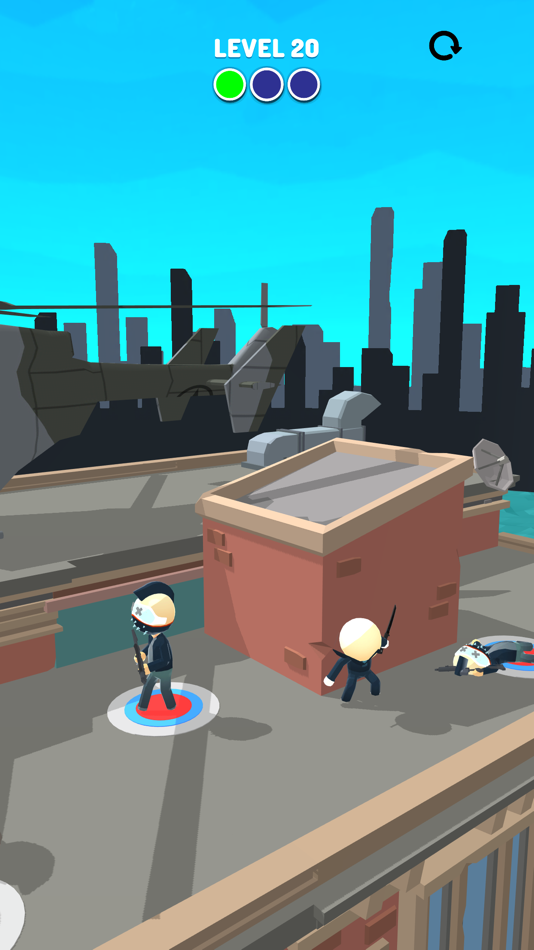 #6. Silent Assassin 3D (iOS) Podle: KobGames Studios
