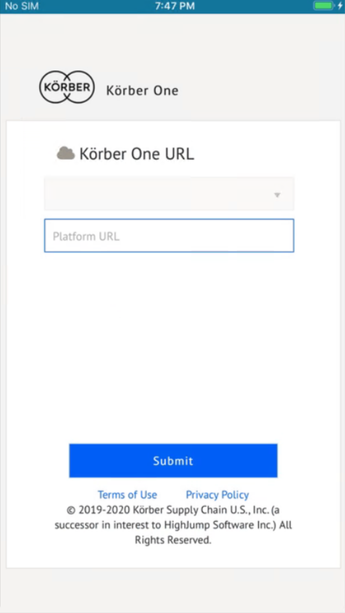 Körber One Mobile