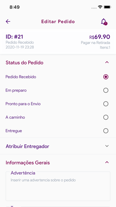 Screenshot #3 pour Pedi no App - Estabelecimento