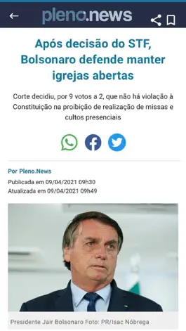Game screenshot Pleno.News hack