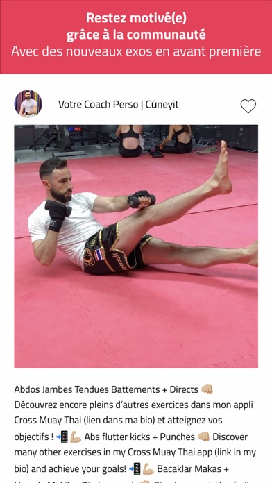 Cross Muay Thai, Coach sportif Screenshot