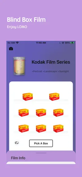 Game screenshot LOCam - Retro film Camera hack