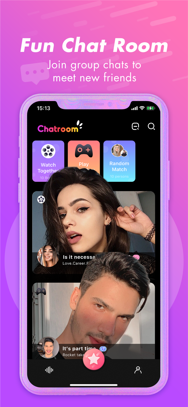 VJOY-Anonymous Live Video Chat screenshot 3