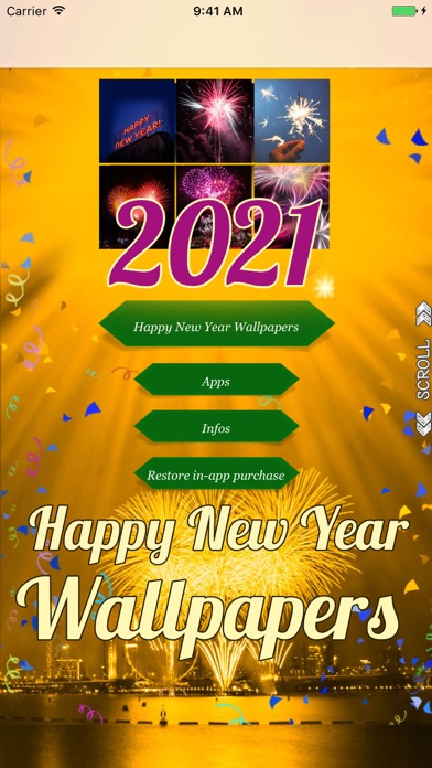2021 Happy New Year Wallpapers Screenshot