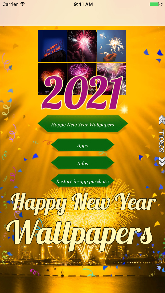 2021 Happy New Year Wallpapers