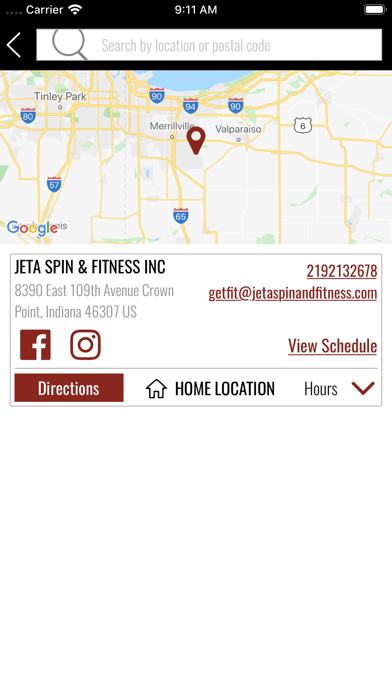 JETA Spin and Fitness Screenshot