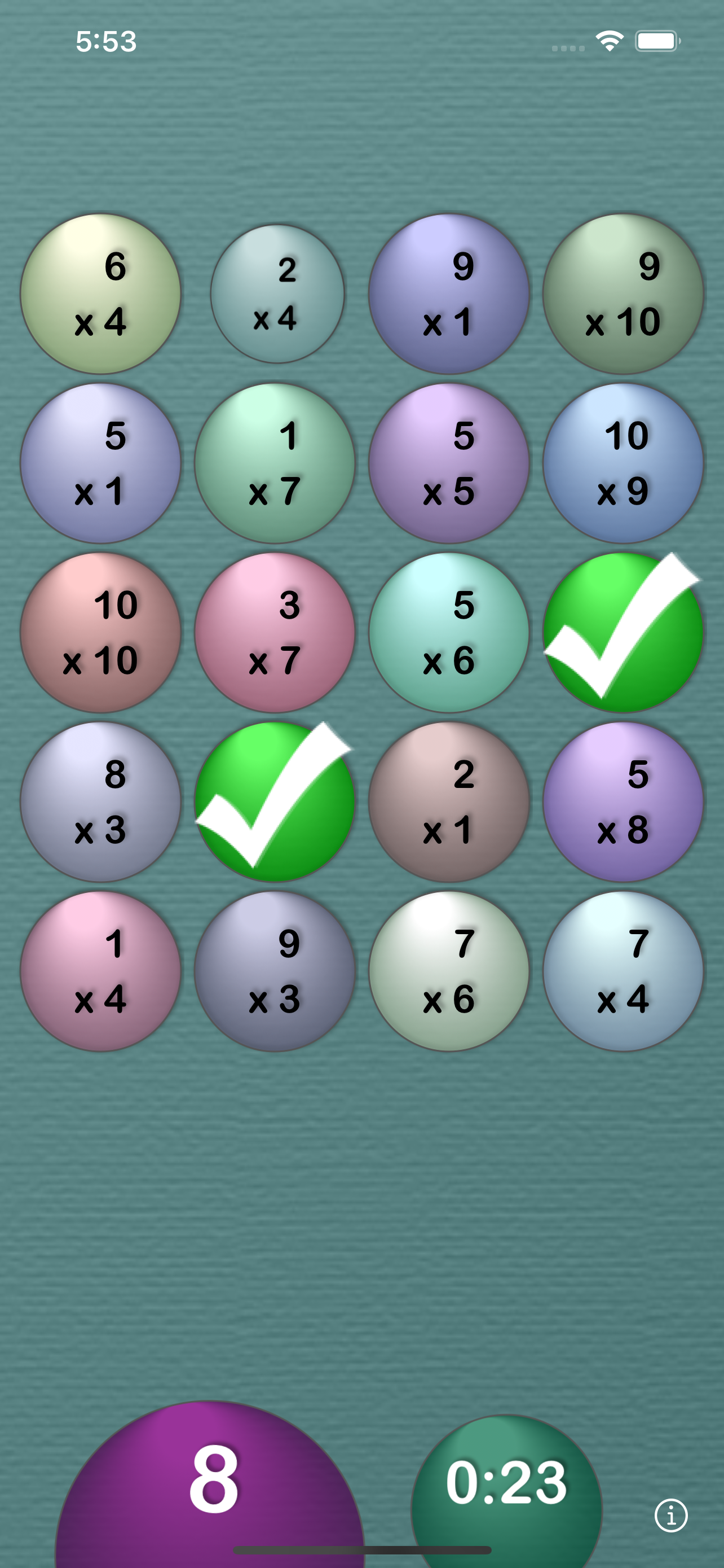 MathTables by PalaSoftware