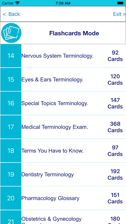 Medical Terminology by Branch - 1.0 - (macOS)