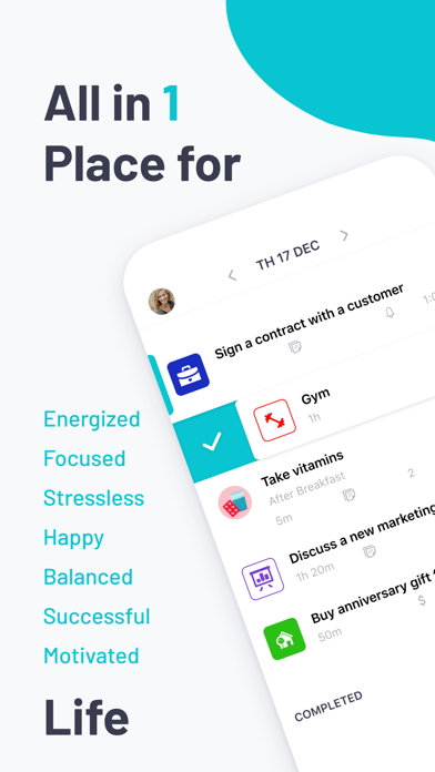 Meditivity: Goals & Self-care Screenshot