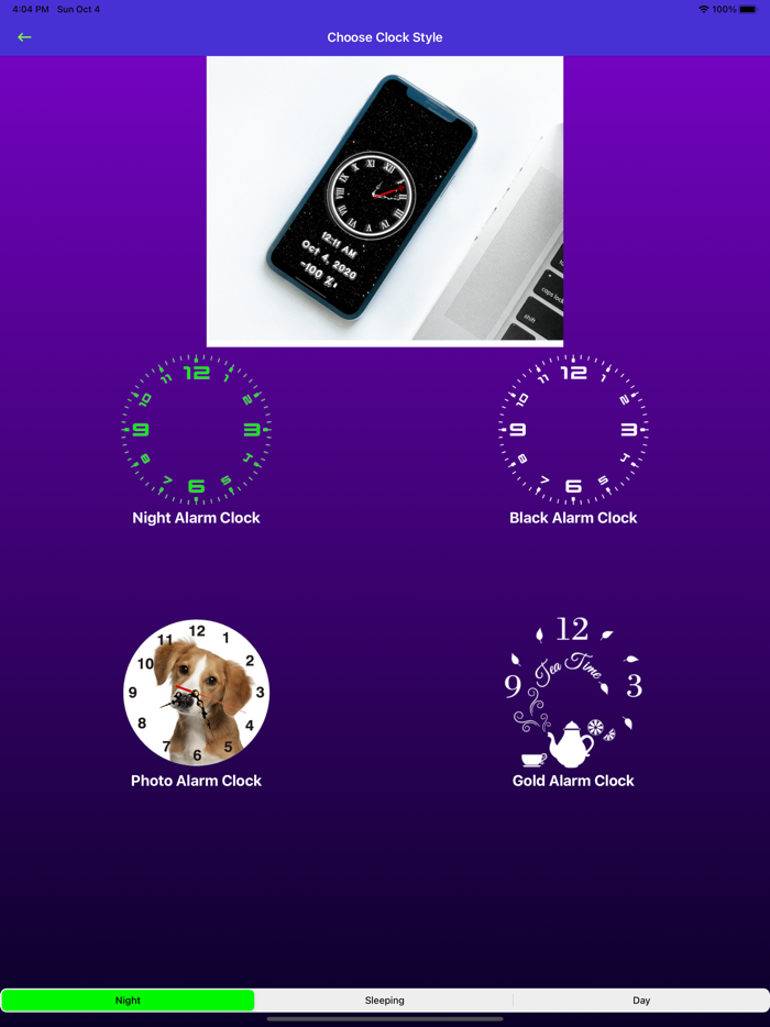 Loud Alarm Clock-Sleep Timer