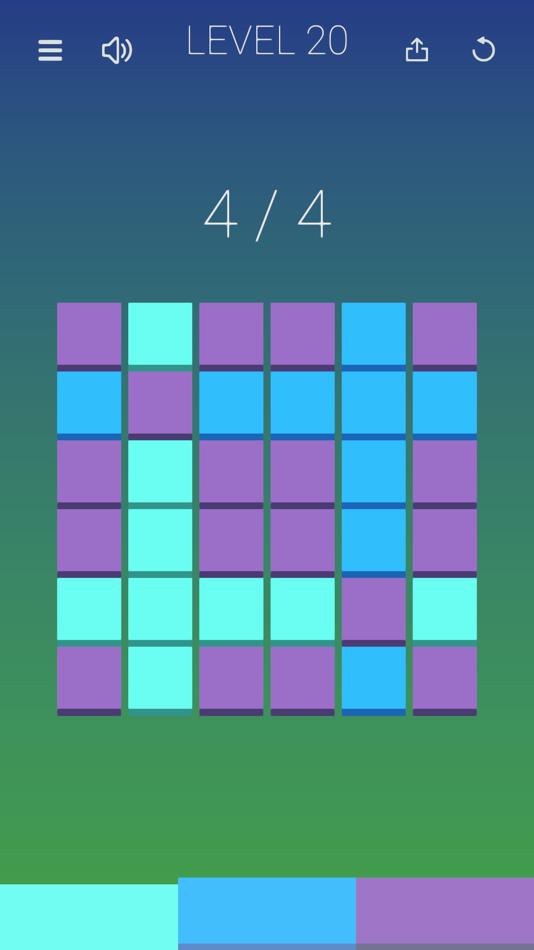 #3. Flood Master! - Tile Puzzle (iOS) 由: Yuki Uemura