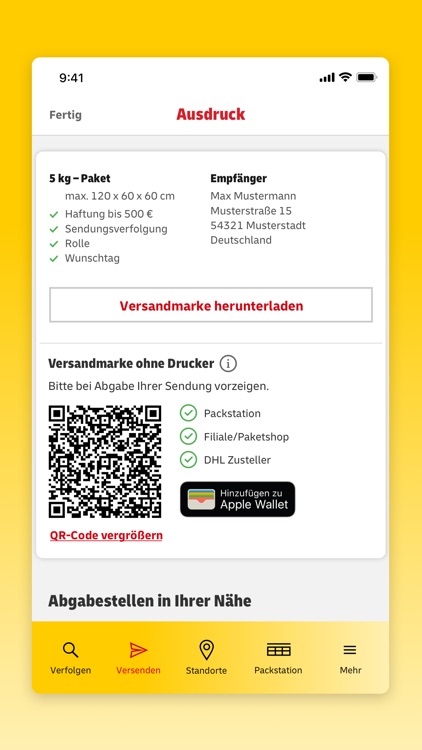 DHL Paket screenshot-4
