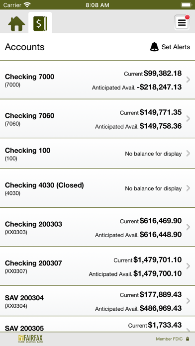 Fairfax State Savings Business Screenshot