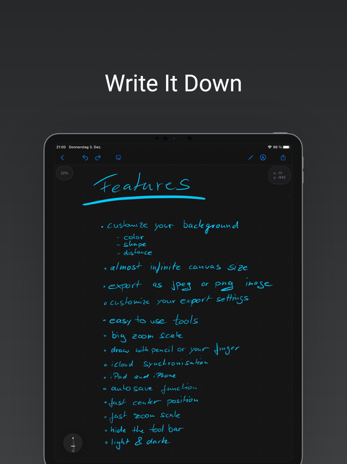 myNotes - Whiteboard