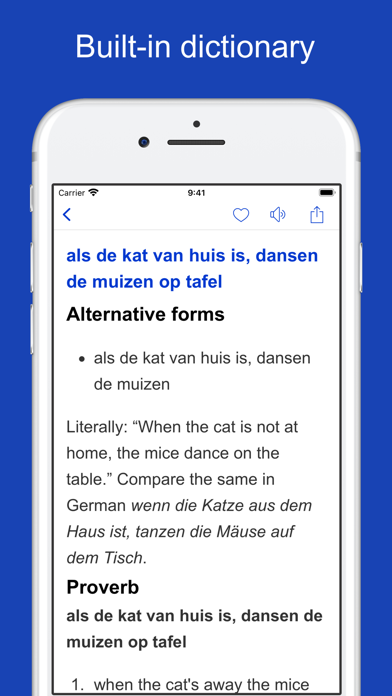 Dutch Idioms and Proverbs Screenshot