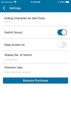 Screenshot von BLE Automation auf dem iPhone 5