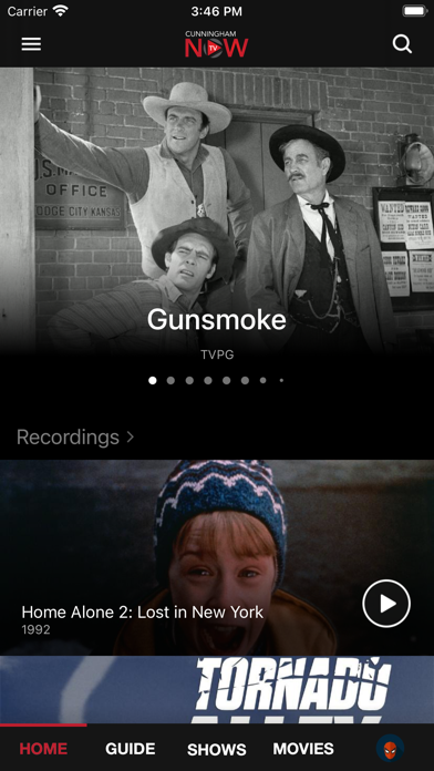 Cunningham TV Now Screenshot