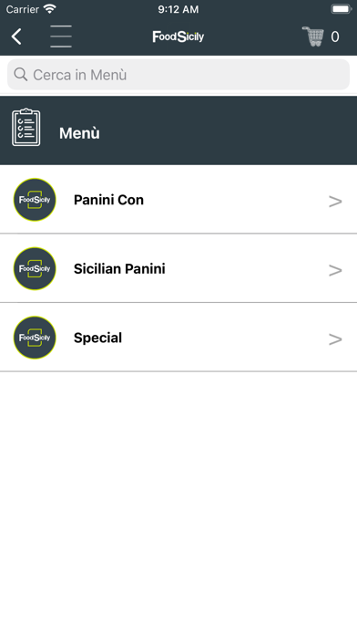 FoodSicily Screenshot